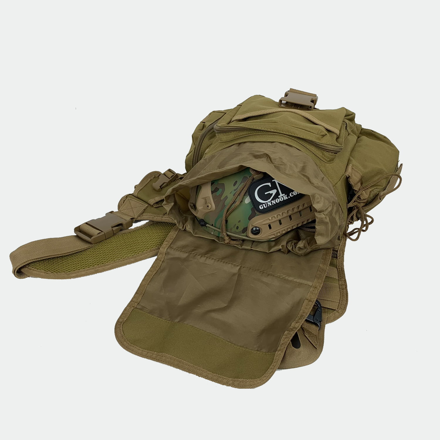 GunNook XL Advanced Tactical Helmet Shoulder Bag - GunNook Tactical LLC